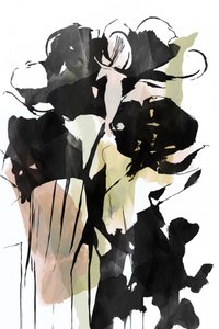 Abstrait floral à l
