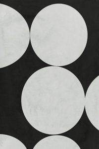 Cercles noirs et blancs en gras
