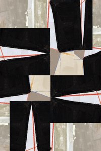 Abstrait géométrique audacieux
