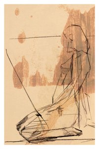 Figure abstraite contemplative - cartissi