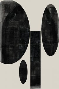 Formes abstraites sombres - cartissi