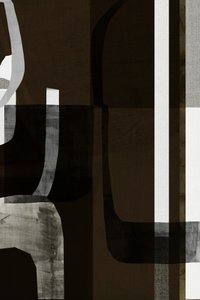 Abstraction minimaliste sombre
