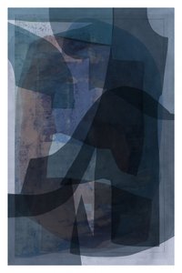 Formes superposées bleu profond - cartissi
