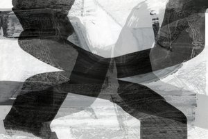 Traits monochromes dynamiques