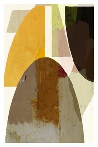 Formes abstraites aux tons terreux - cartissi