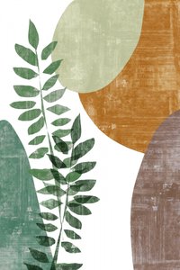 Formes botaniques aux accents terreux - cartissi
