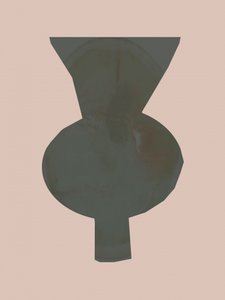Vase abstrait élégant - cartissi