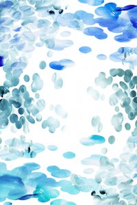 Nuances bleues flottantes