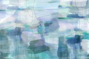 Abstrait « Fluid Blue »