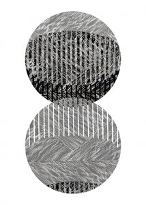 Cercles à rayures géométriques - cartissi