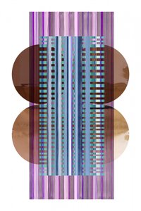 Motif abstrait en superposition - cartissi