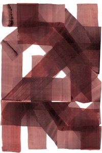 Abstrait bordeaux en couches - cartissi