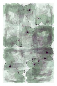 Abstrait vert en couches - cartissi