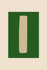 Forme minimaliste verte - cartissi
