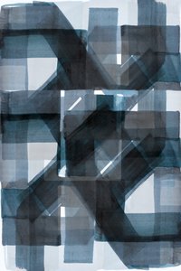 Couches bleues modernes