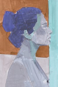 Profil bleu moderne - cartissi