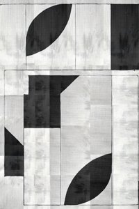 Monochrome géométrique moderne - cartissi
