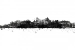 Monochrome City Silhouette - cartissi