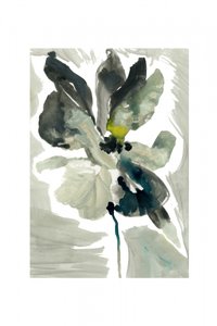 Abstrait floral aux tons discrets - cartissi