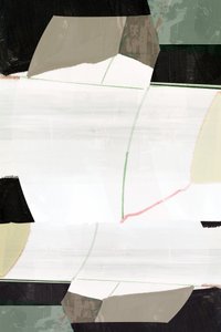 Abstrait géométrique aux tons discrets - cartissi