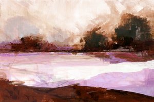 Paysage « Purple Haze »