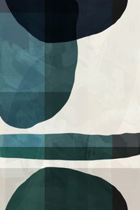 Formes bleues sereines - cartissi