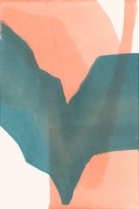 Formes douces couleur bleu sarcelle