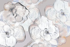Fleurs blanches délicates - cartissi