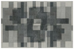 Motif géométrique dans les tons