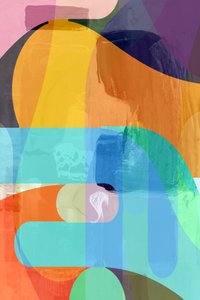 Des formes superposées pleines de vie