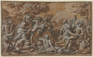 Bacchanale - circle of Pietro da Cortona