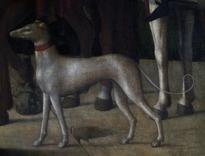 Chien (détail) - Kosma Sergejewitsch Petrow Wodkin