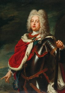 Frédéric Auguste II, Électeur de Saxe et futur roi Auguste III de Pologne en tant que prince héritier