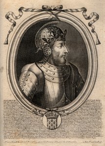 Portrait de Philippe IV le Bel (1268 - 1314), roi de France - Philippe IV le Bel (1268-1314) roi de France - Gravure de 