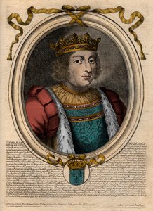 Portrait de Charles V le Sage (1338-1380) - de Larmessin