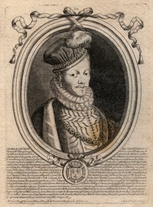 Portrait du roi Louis XII (1462-1515) - Gravure de 