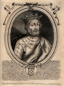 Portrait de Louis VIII (1187-1226), roi de France