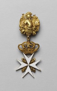 La croix de Malte de Maria Fyodorovna, fin du 18ème siècle