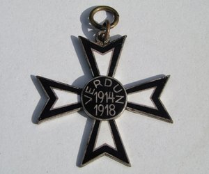La croix de Verdun commémorant la bataille de Verdun