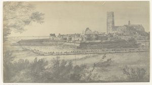 Vue de Harderwijk, 1672