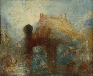 La grotte de la reine Mab - imitator of Joseph Mallord William Turner