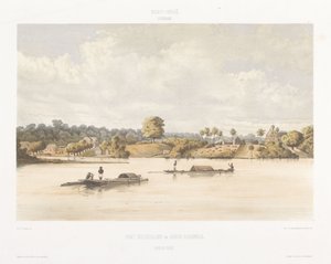 Vue de Post Gelderland et Joden Savannah (Vues des Indes occidentales néerlandaises) - jonkheer Jacob Eduard van Heemskerck