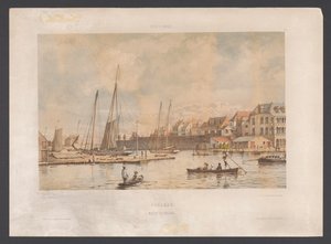 Waaigat et rempart de Willemstad - jonkheer Jacob Eduard van Heemskerck