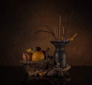 Nature morte rustique abondante - larryliu