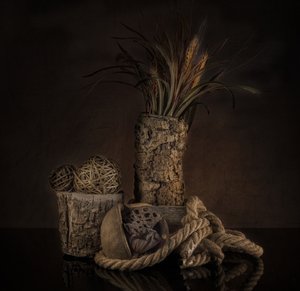 Nature morte rustique aux tons terreux - larryliu