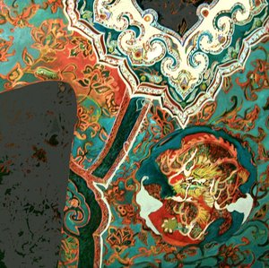 Veste chinoise, 2013 (techniques mixtes) - linda arthurs