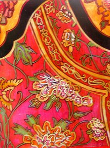 Devant de la veste chinoise, 2012 (techniques mixtes) - linda arthurs