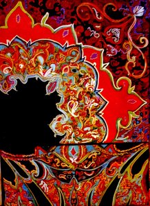 Foulard écossais, 2015 (technique mixte)