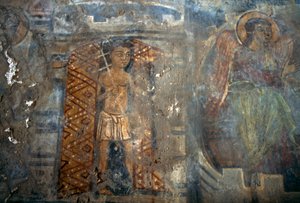 Ange, fresque dans l