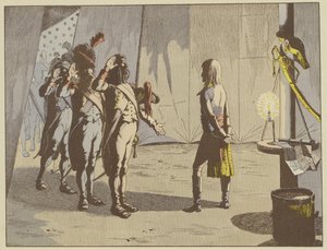 Après la bataille de Lodi, les vieux soldats ont offert à leur jeune commandant le grade de caporal, origine du surnom Le Petit Caporal, qui est resté avec Napoléon - pseudonym for Onfray de Breville Jacques Job